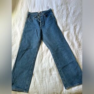 Levis Ribcage Straight Ankle